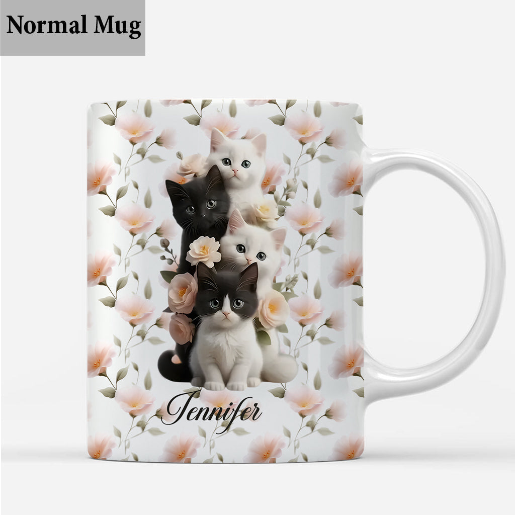 Adorables chatons - Mug personnalisé pour chat