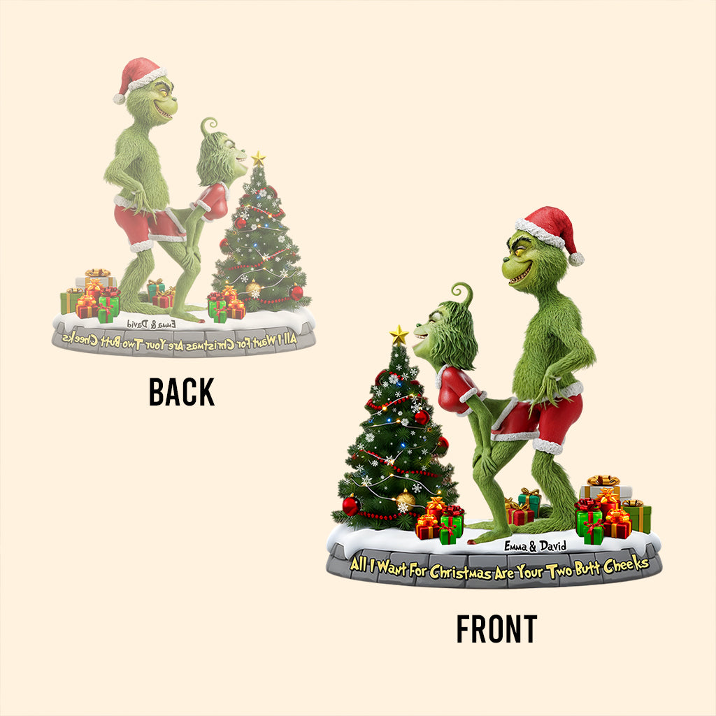 Tout ce que je veux pour Noël - Étole de Noël personnalisée, plaque acrylique sur mesure