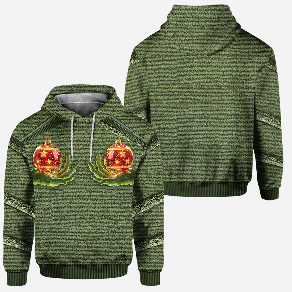 J'ai volé mon cœur - Sweat à capuche et legging de Noël personnalisés « Stole My Heart »