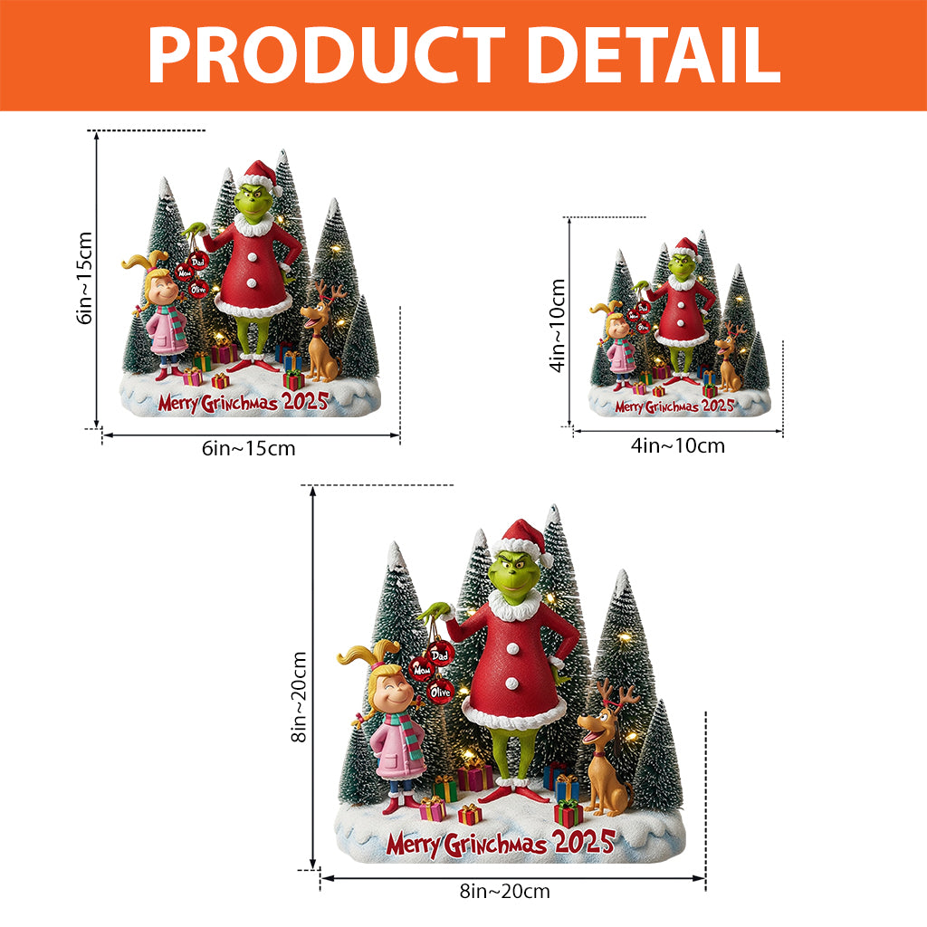 Joyeux Noël 2025 - Étole de Noël personnalisée, plaque acrylique sur mesure