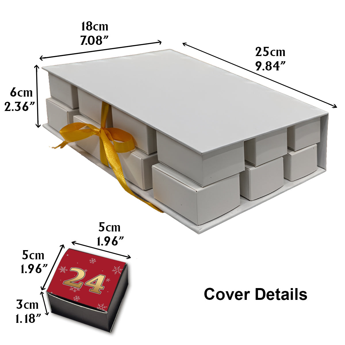 Calendrier de l'Avent de Noël sur le thème des films - Calendrier de l'Avent de Noël pliable et personnalisé avec décorations