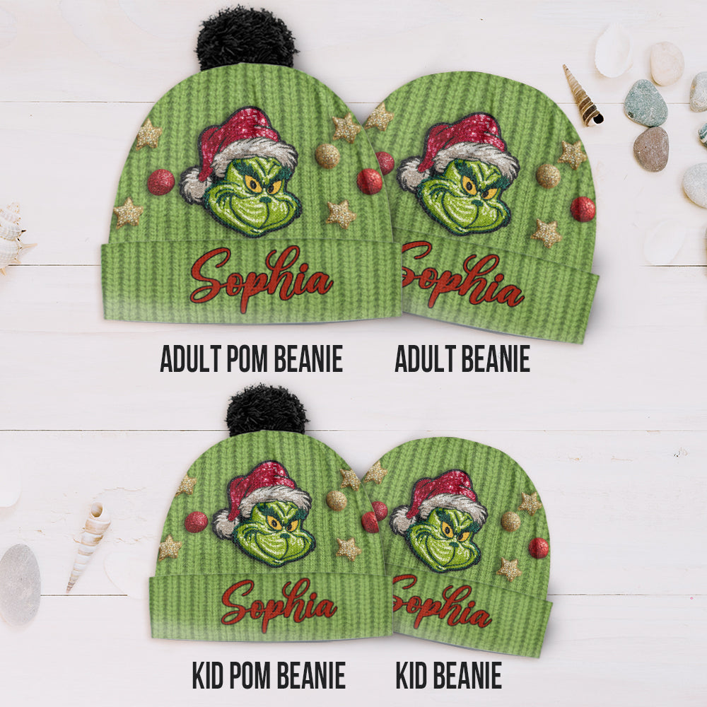 Ew People - Personalized Stole Christmas Beanie Hat