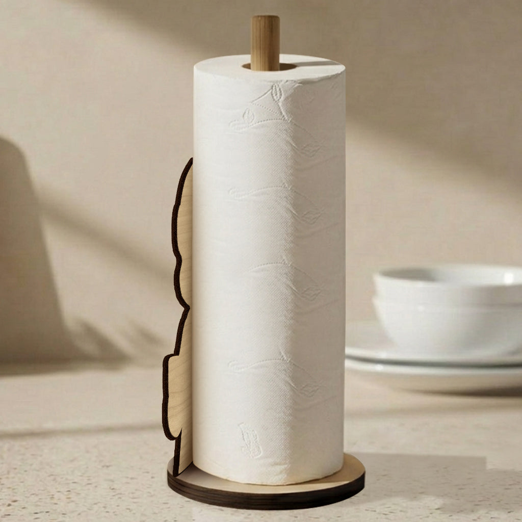Merry Grinchfmas - Personalized Stole Christmas Paper Towel Stand