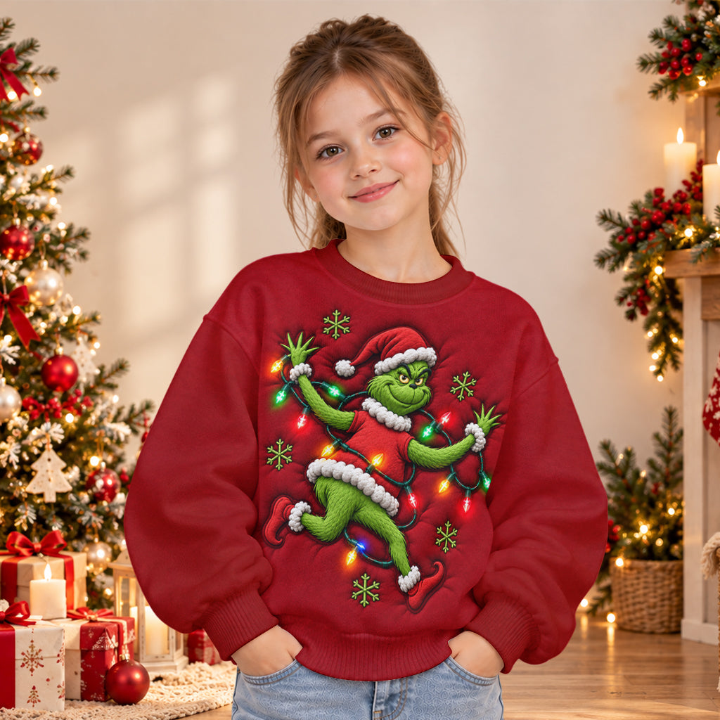 My Favorite - Personalized Stole Christmas Light Up Sweater