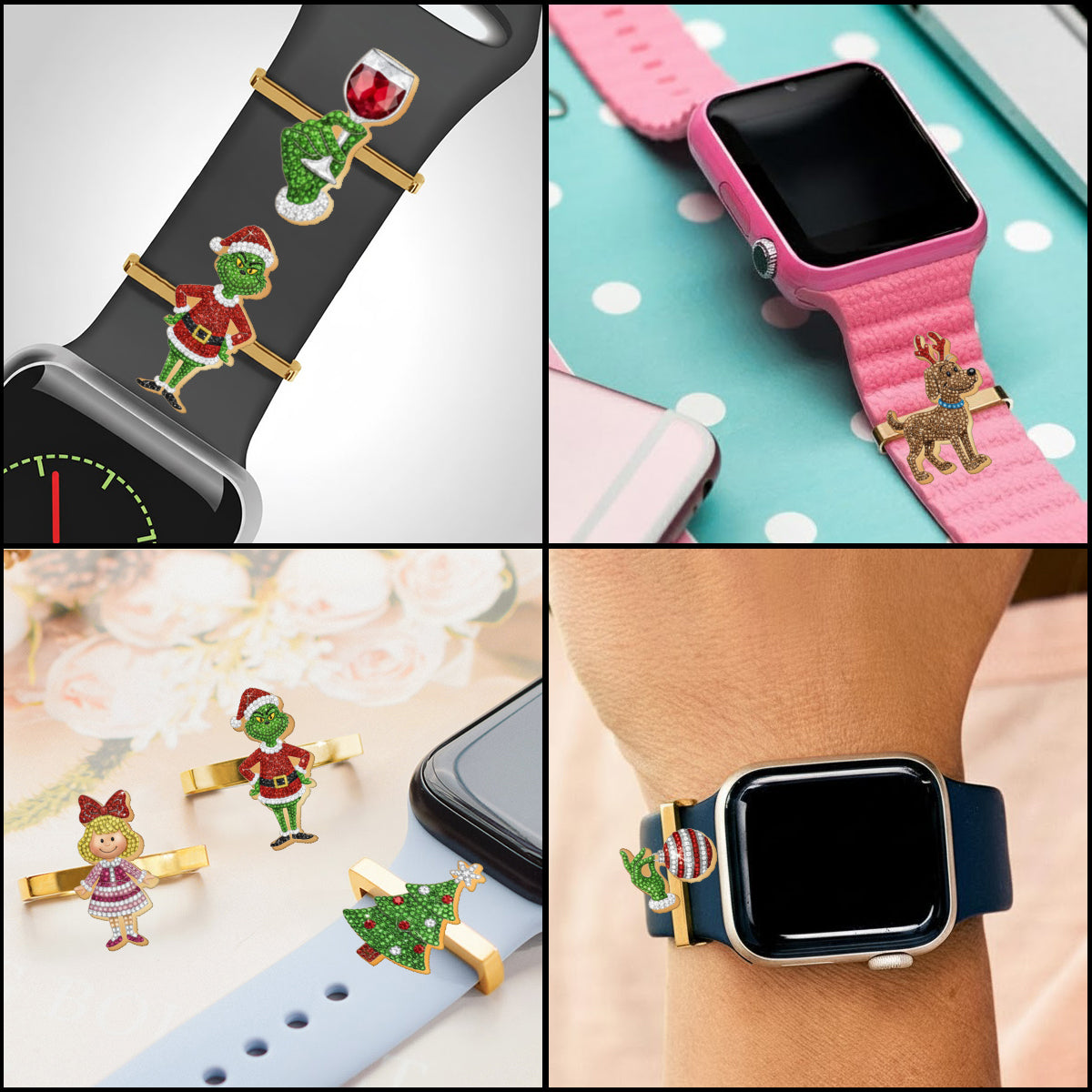 Merry Christmas - Personalized Stole Christmas Women Hand Watch