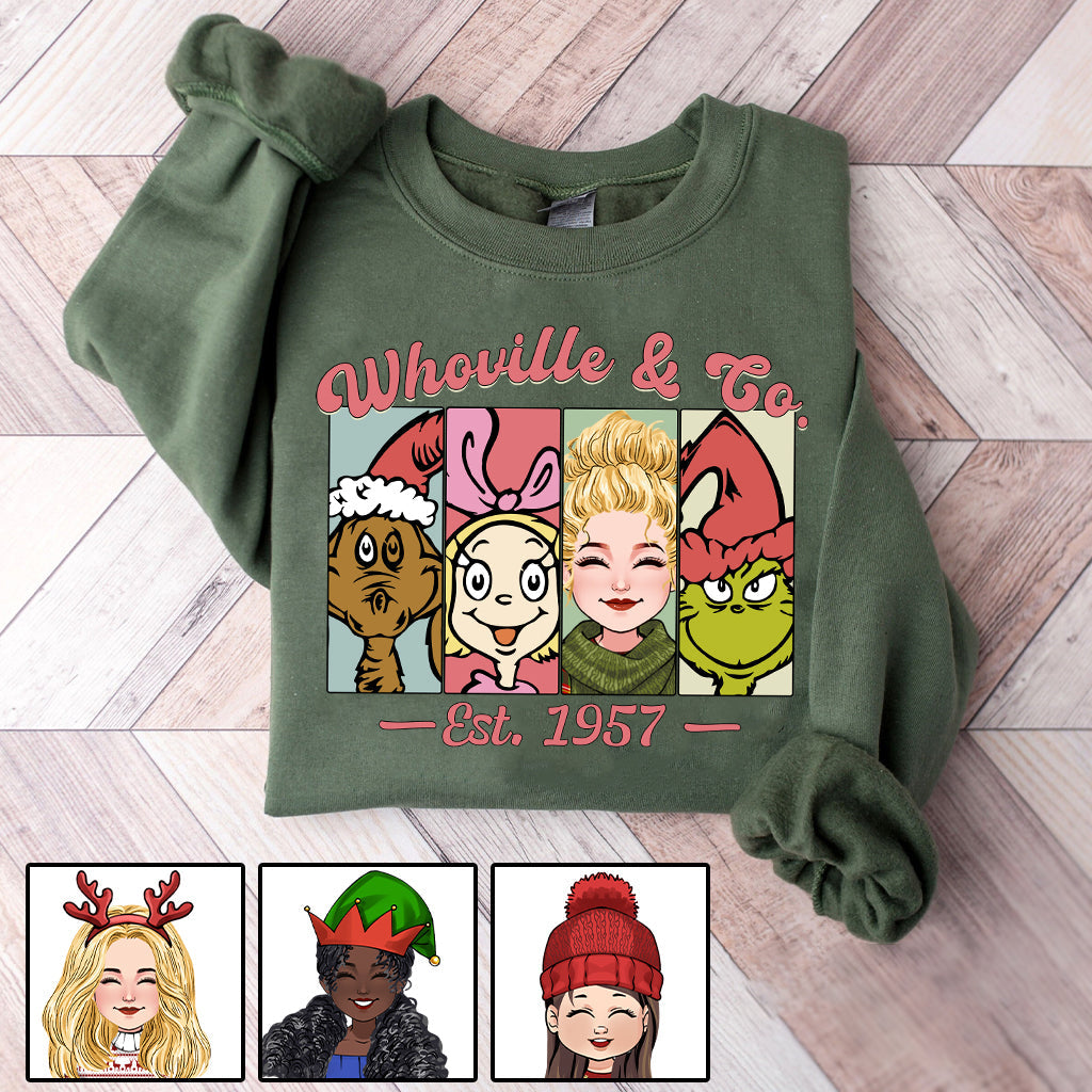 Green Mischief - Chemise personnalisée « Volé Noël »