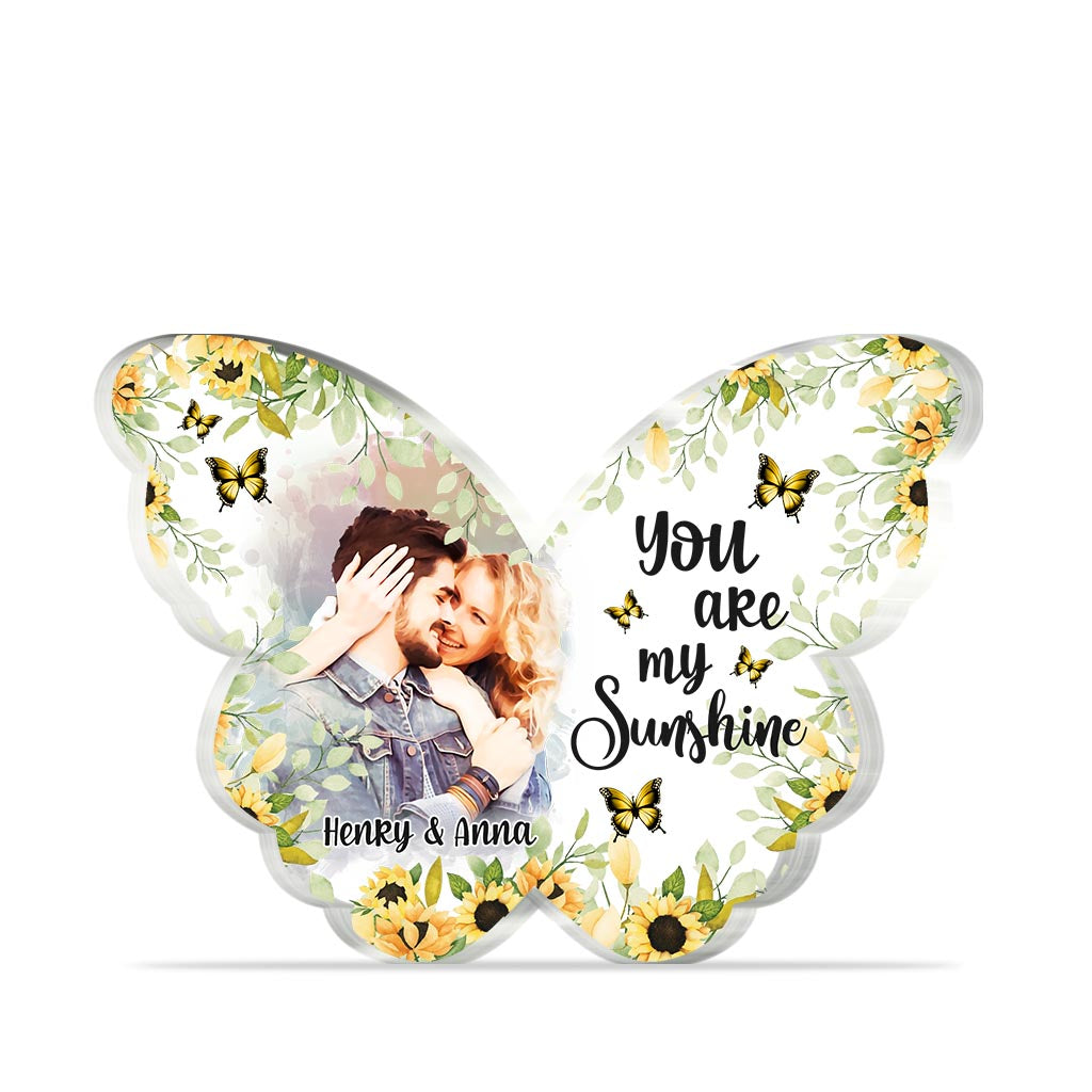 Tu es mon rayon de soleil - Plaque acrylique personnalisée pour maman