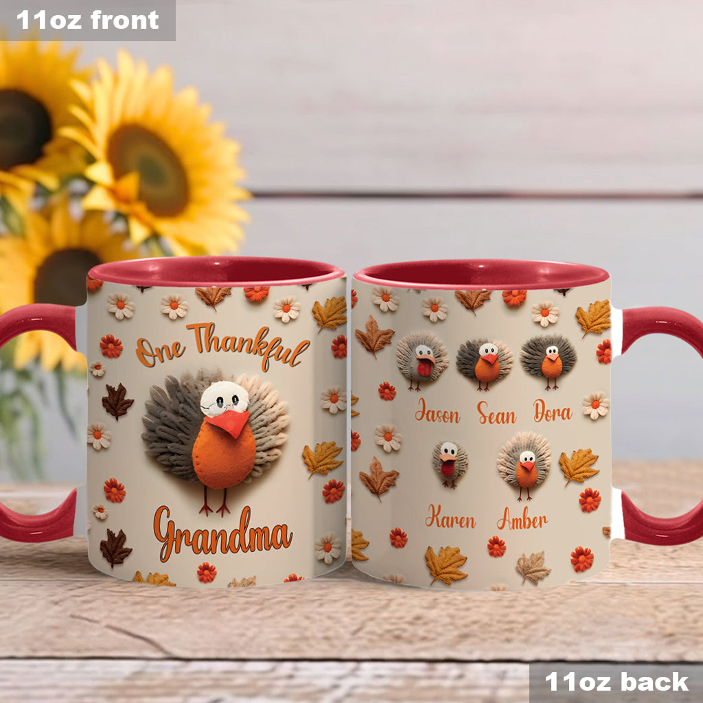 Une grand-mère reconnaissante - Cadeau pour grand-mère, maman - Mug personnalisé