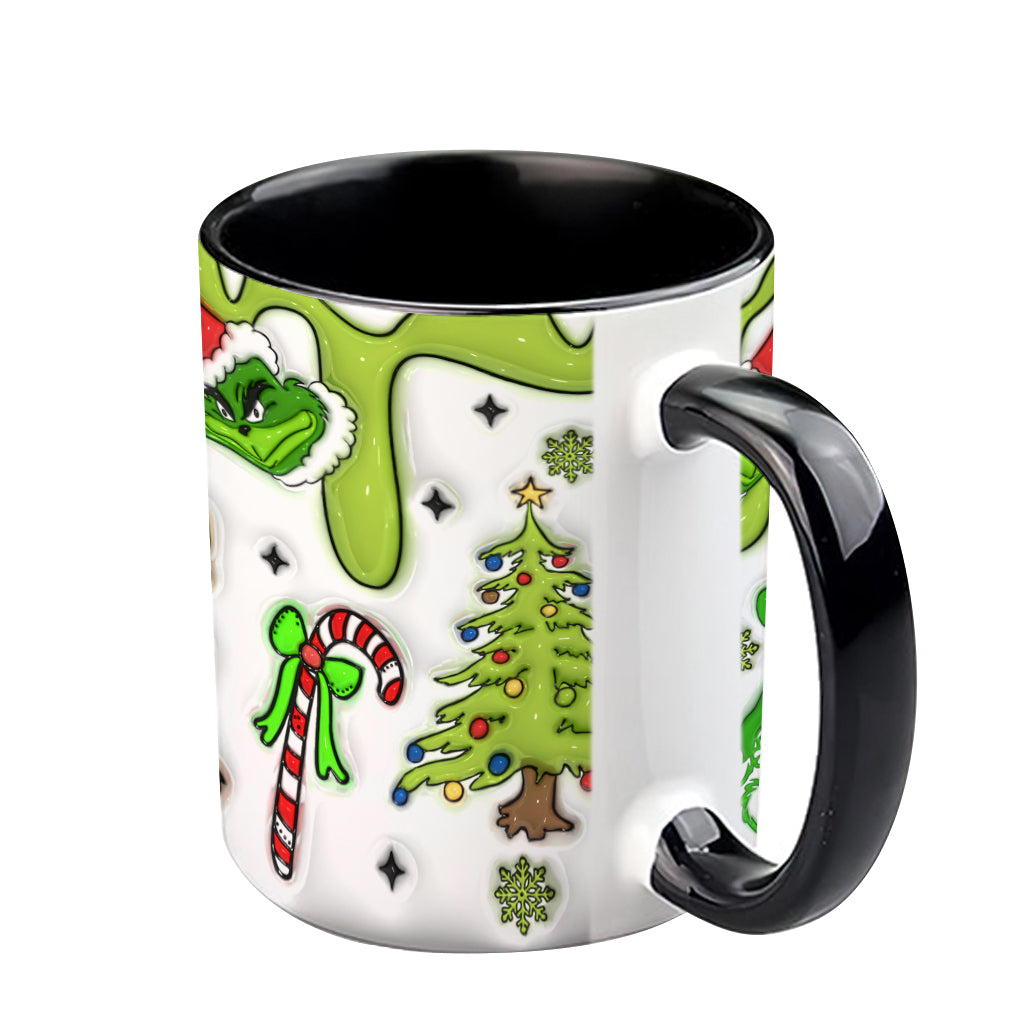 Is It Too Late To Be Good - Personalized Stole Christmas Accent Mug
