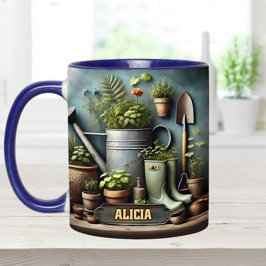 Mug personnalisé Green Garden - Décoration de jardinage