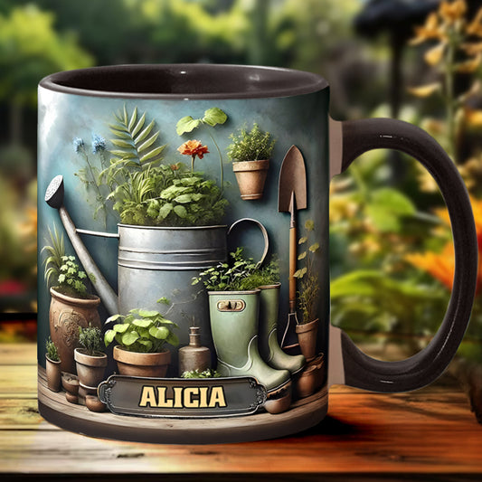 Mug personnalisé Green Garden - Décoration de jardinage