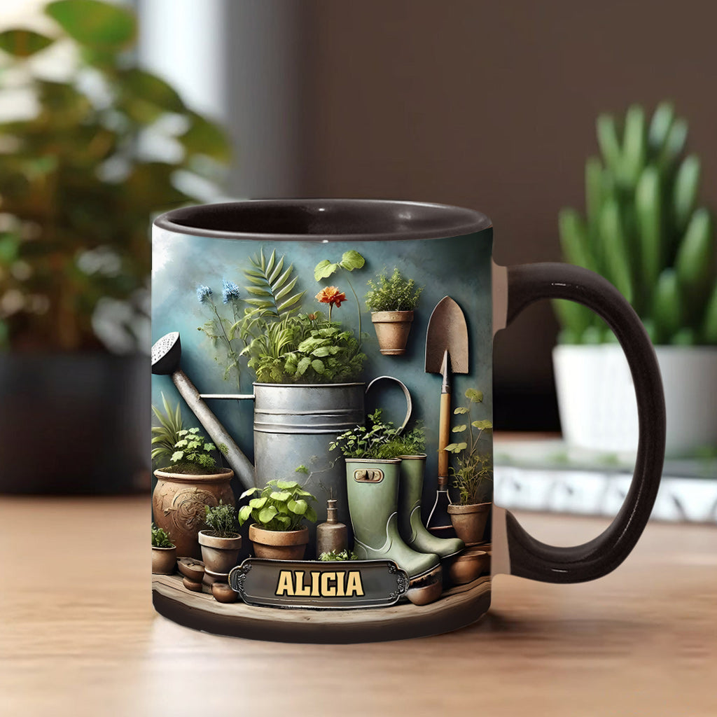 Mug personnalisé Green Garden - Décoration de jardinage