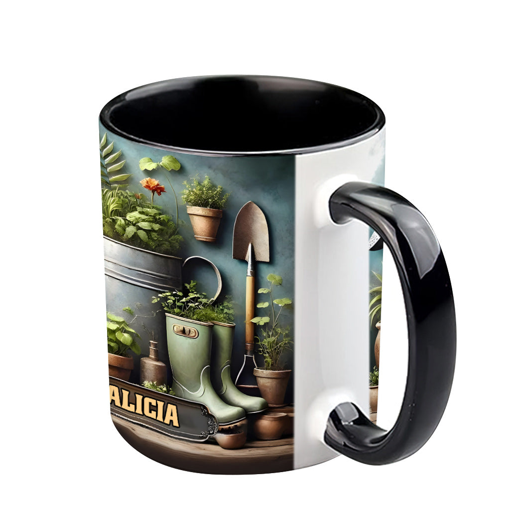 Mug personnalisé Green Garden - Décoration de jardinage