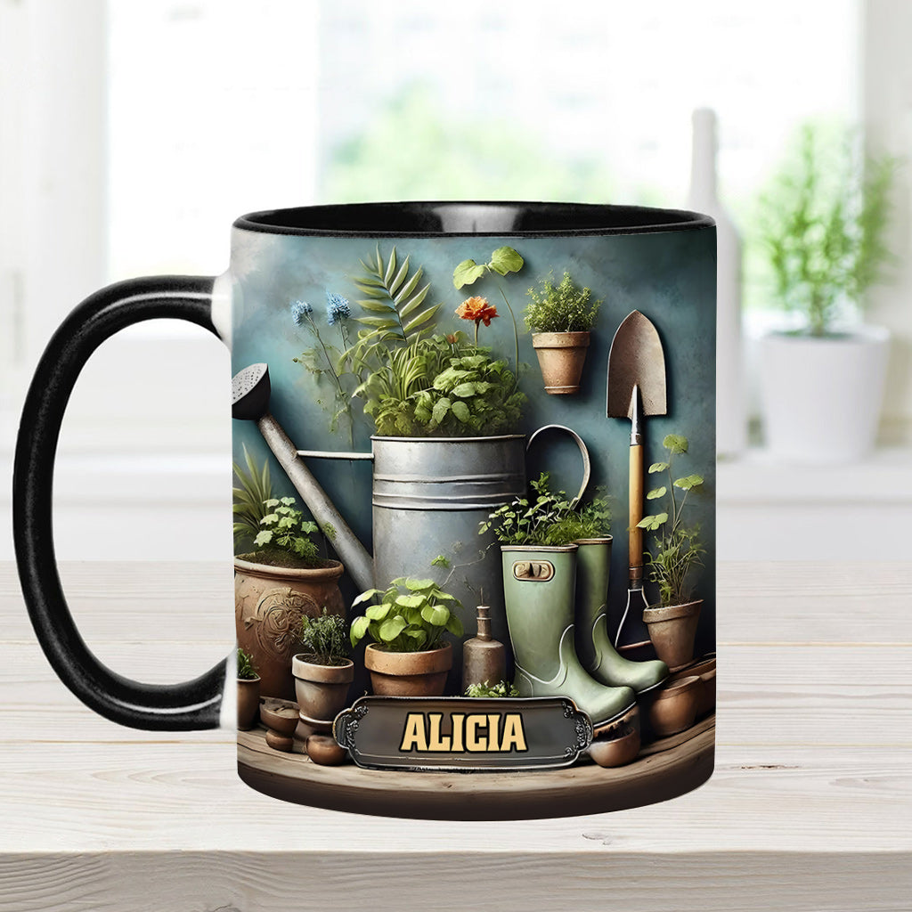 Mug personnalisé Green Garden - Décoration de jardinage
