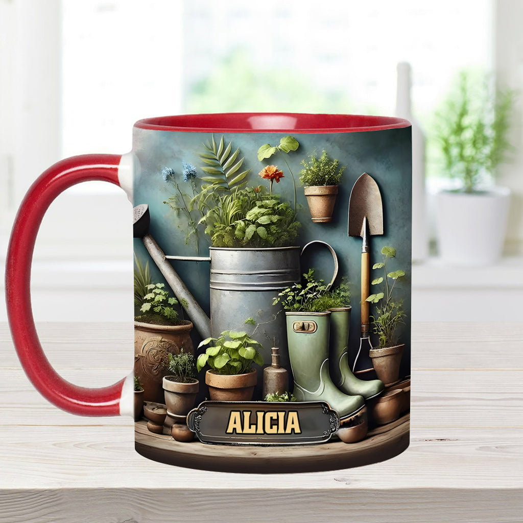 Mug personnalisé Green Garden - Décoration de jardinage
