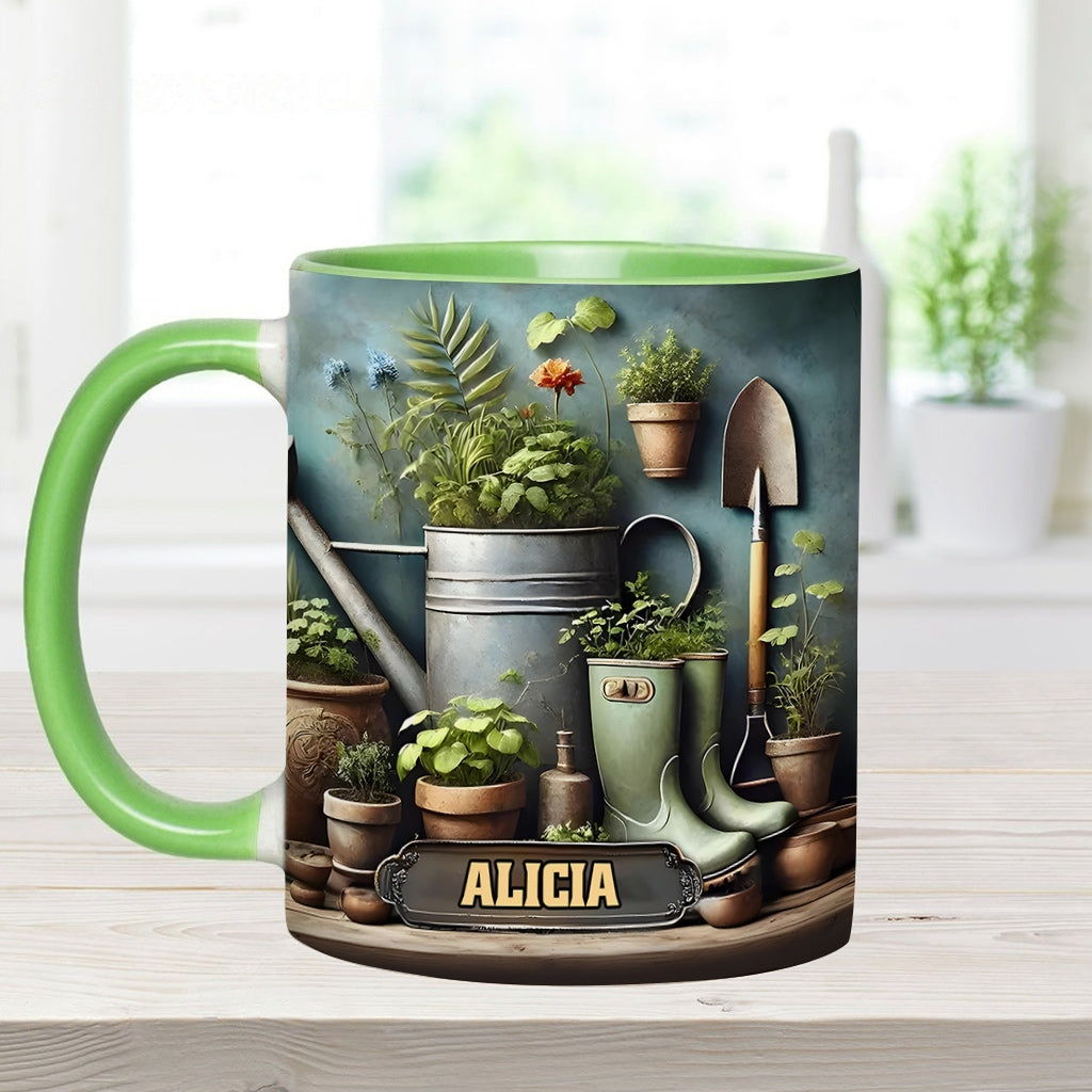Mug personnalisé Green Garden - Décoration de jardinage