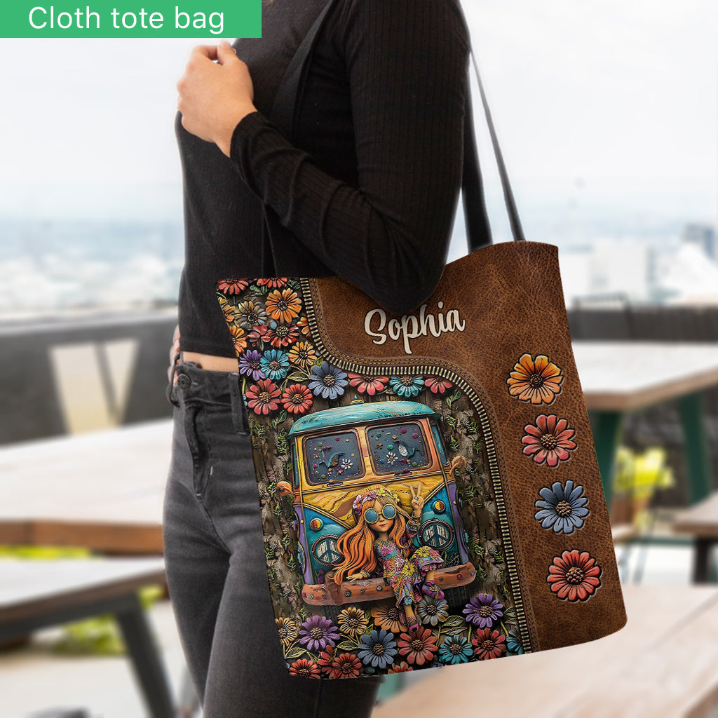 Sac fourre-tout hippie personnalisé Hippie Soul