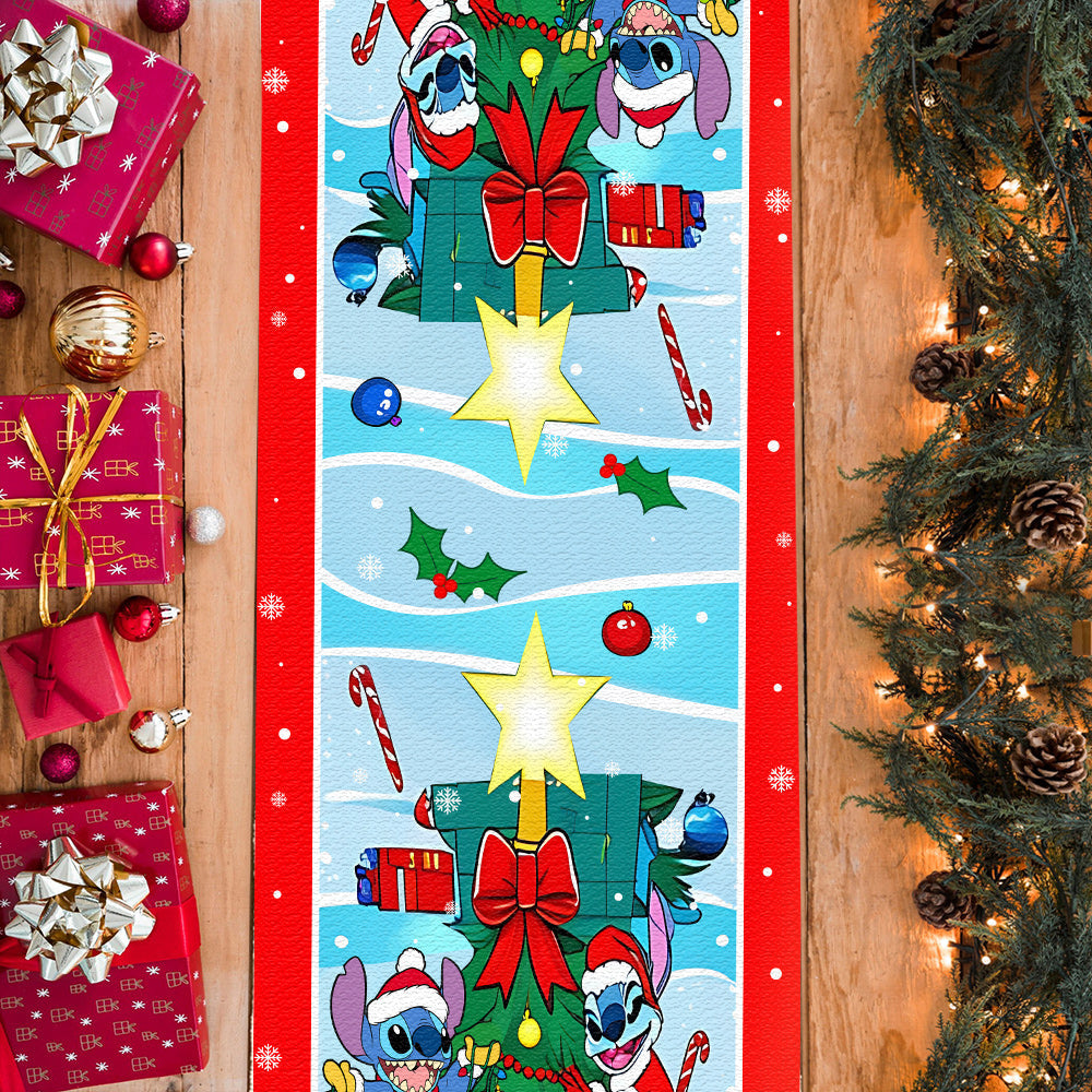 Merry Christmas - Personalized Stole Christmas Table Runner