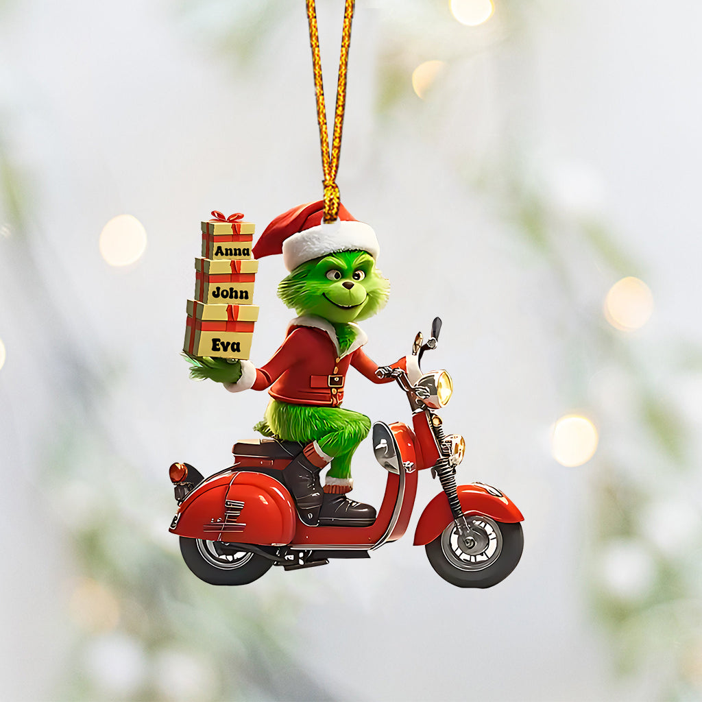 Joyeux Grinchmas - Étole de Noël personnalisée