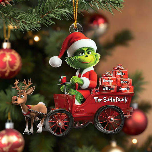 Celui qui a volé Noël - Ornement de Noël personnalisé