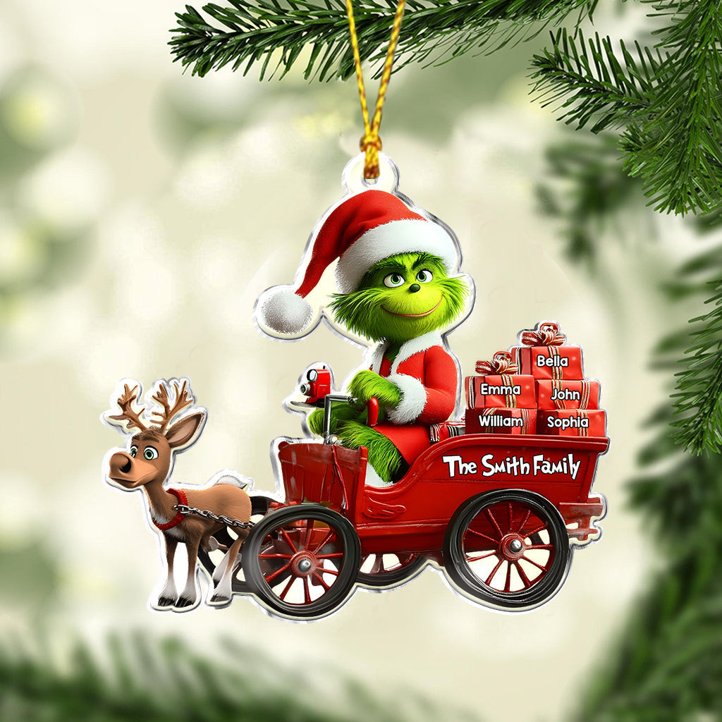 Celui qui a volé Noël - Ornement de Noël personnalisé