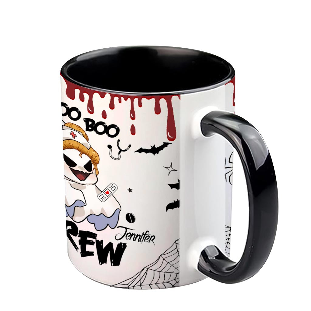 Mug personnalisé Boo Boo Crew - Thème infirmière
