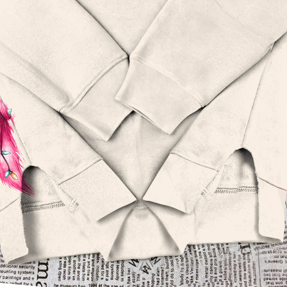 Mama Grinch - Personalized Stole Christmas Split Hem Sweatshirt