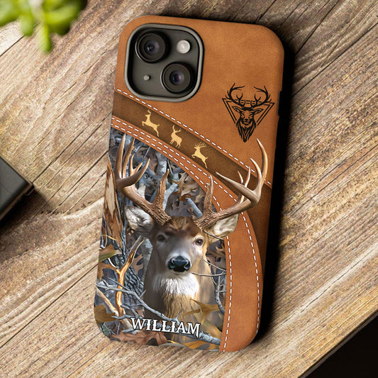 Passionné de chasse - Coque de téléphone personnalisée avec motif intégral sur le thème de la chasse