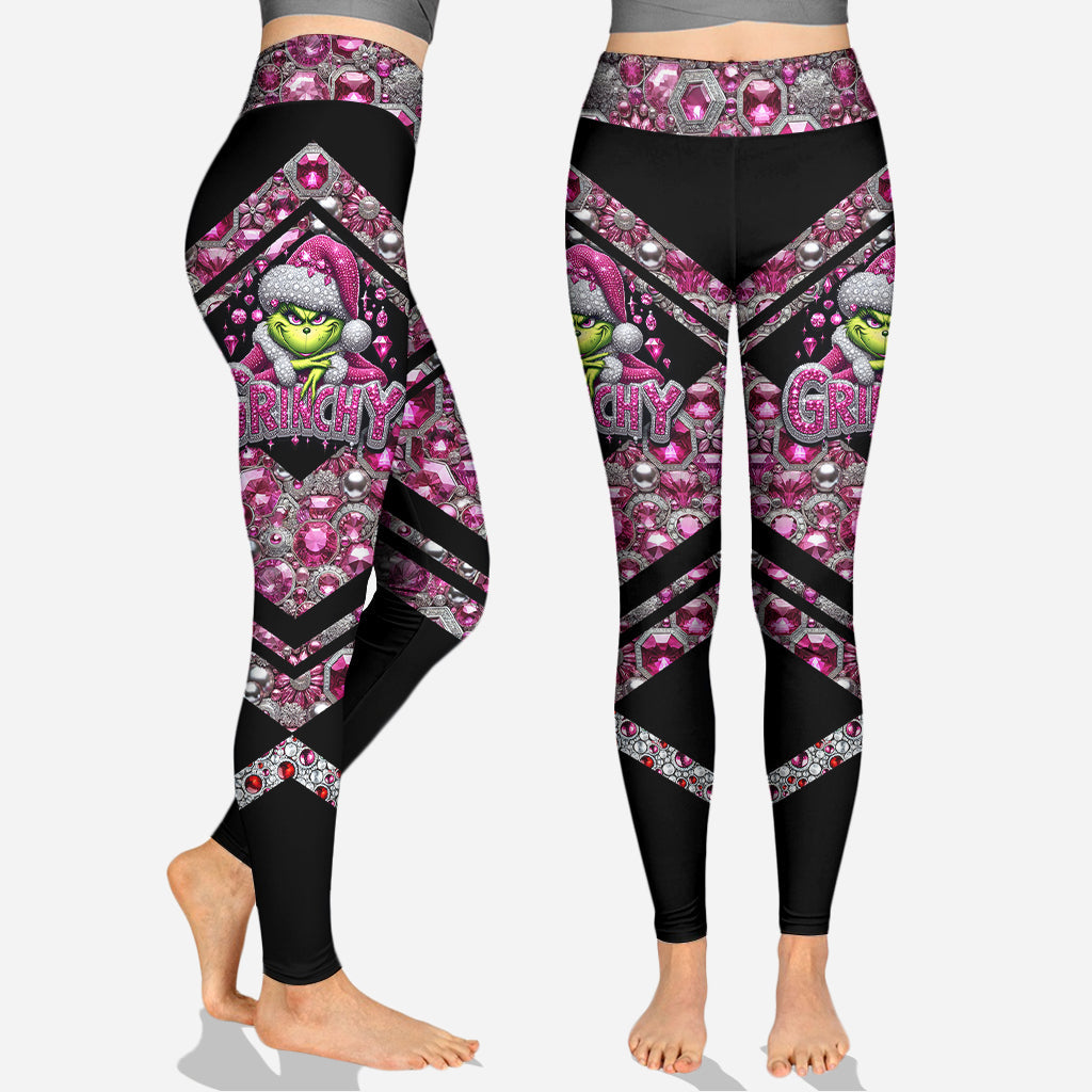Merry Grinchmas - Personalized Stole Christmas Hoodie and Leggings