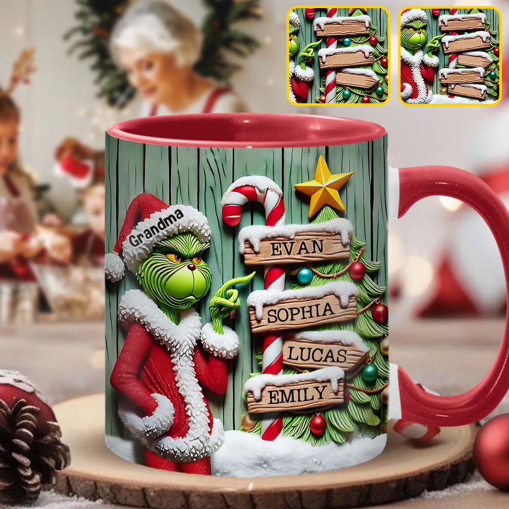 Joyeux Noël - Mug personnalisé avec étole de Noël