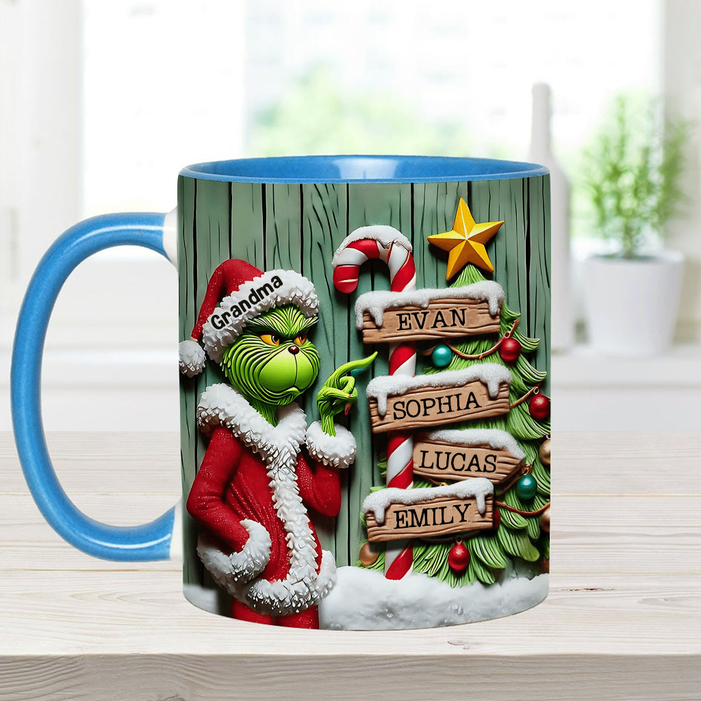 Joyeux Noël - Mug personnalisé avec étole de Noël