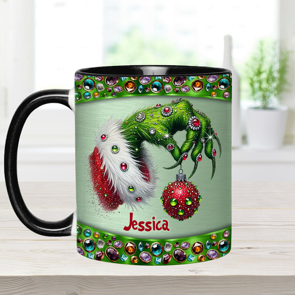 Joyeux Noël - Mug personnalisé avec étole de Noël