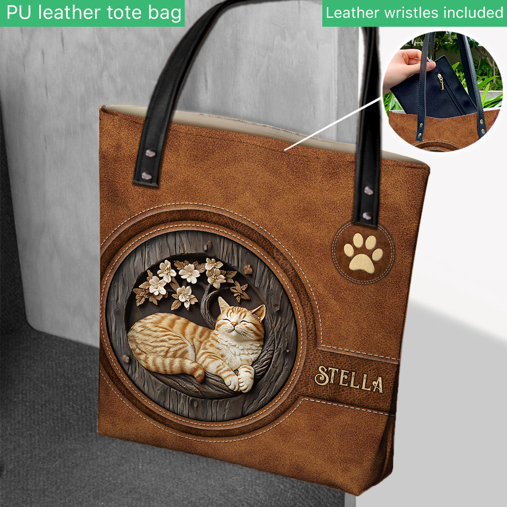 Sac fourre-tout personnalisé pour les amoureux des chats