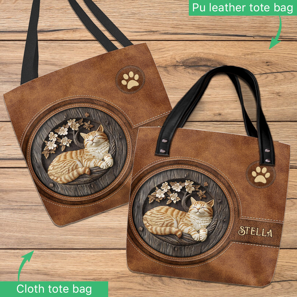 Sac fourre-tout personnalisé pour les amoureux des chats