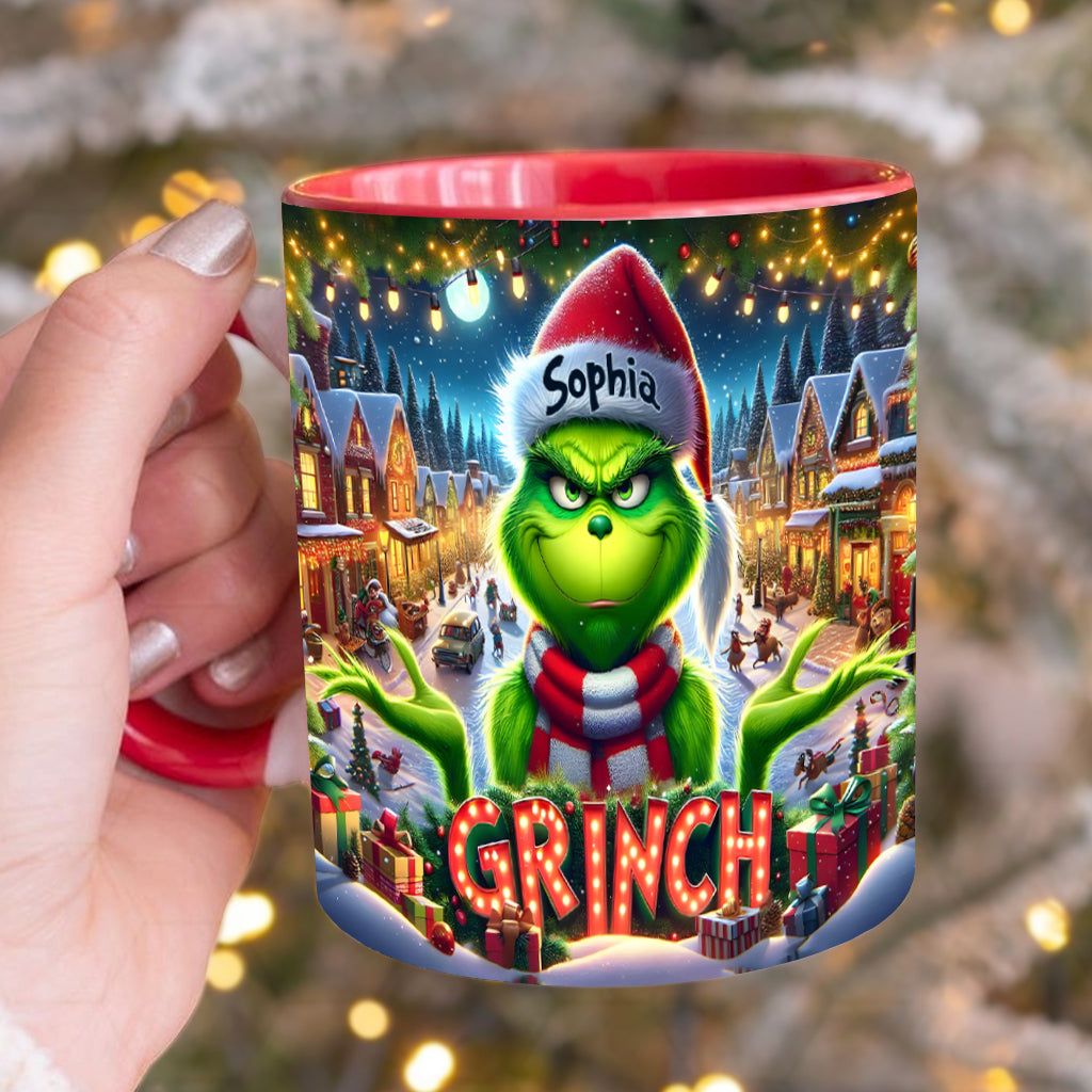 Joyeux Noël - Mug personnalisé avec étole de Noël