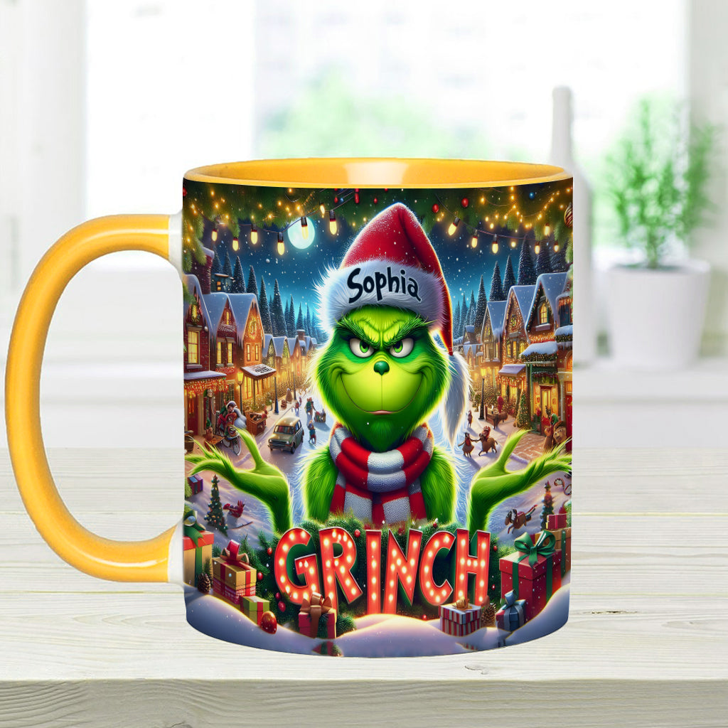 Joyeux Noël - Mug personnalisé avec étole de Noël