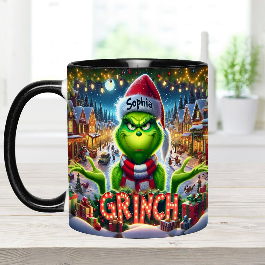 Joyeux Noël - Mug personnalisé avec étole de Noël