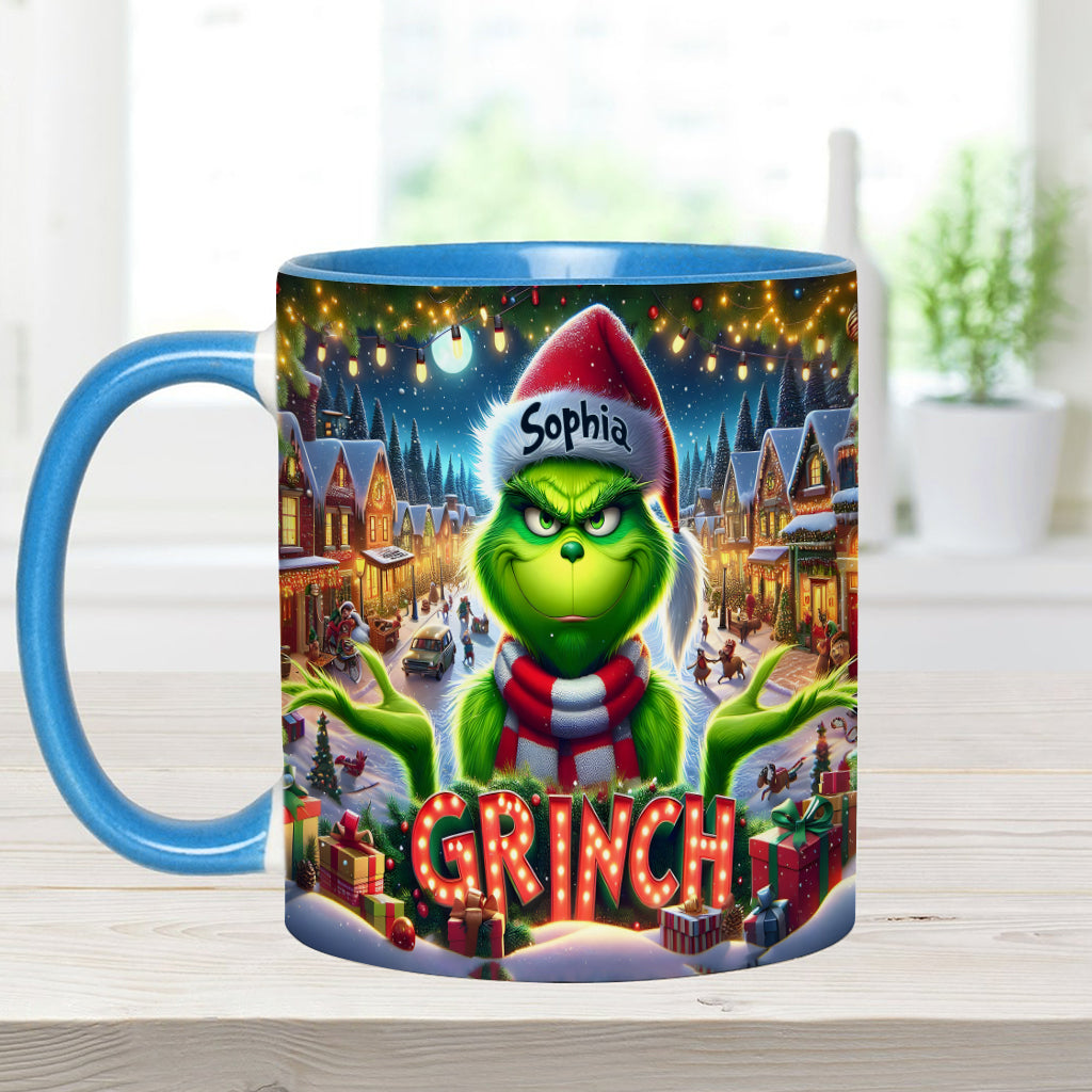 Joyeux Noël - Mug personnalisé avec étole de Noël