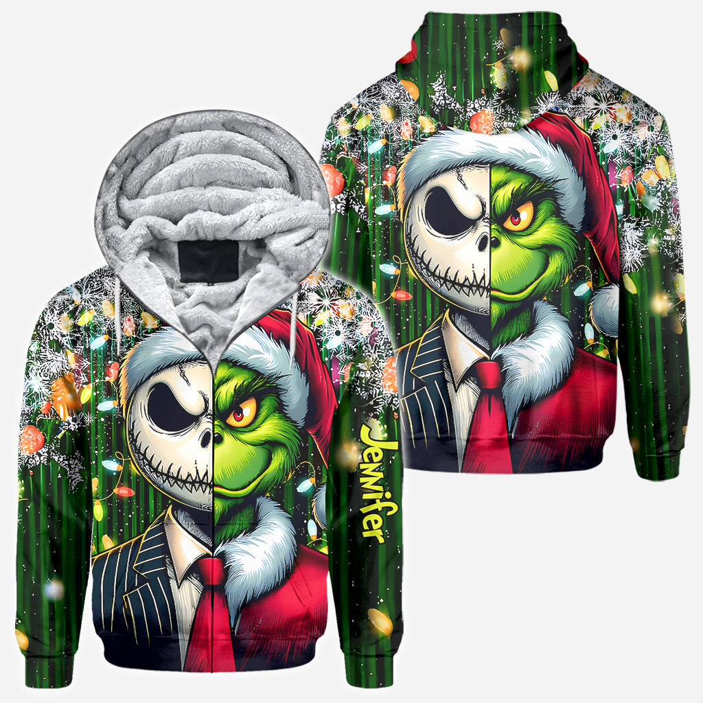 Joyeux Noël - T-shirt personnalisé avec étole de Noël