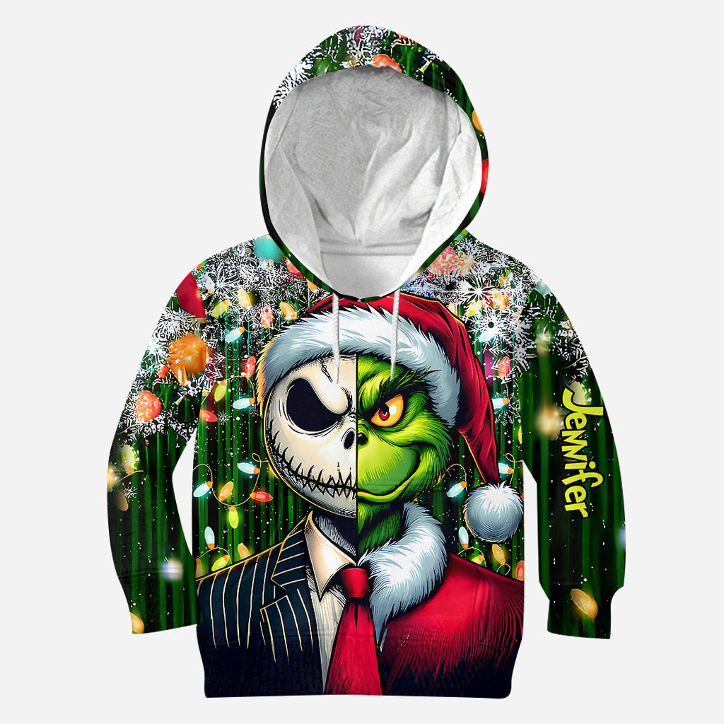 Joyeux Noël - T-shirt personnalisé avec étole de Noël