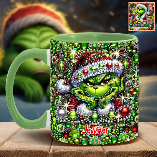 Joyeux Noël - Mug personnalisé avec étole de Noël