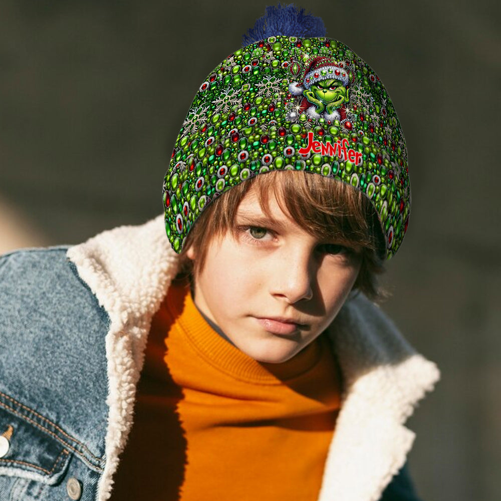 Joyeux Noël - Bonnet de Noël personnalisé avec étole