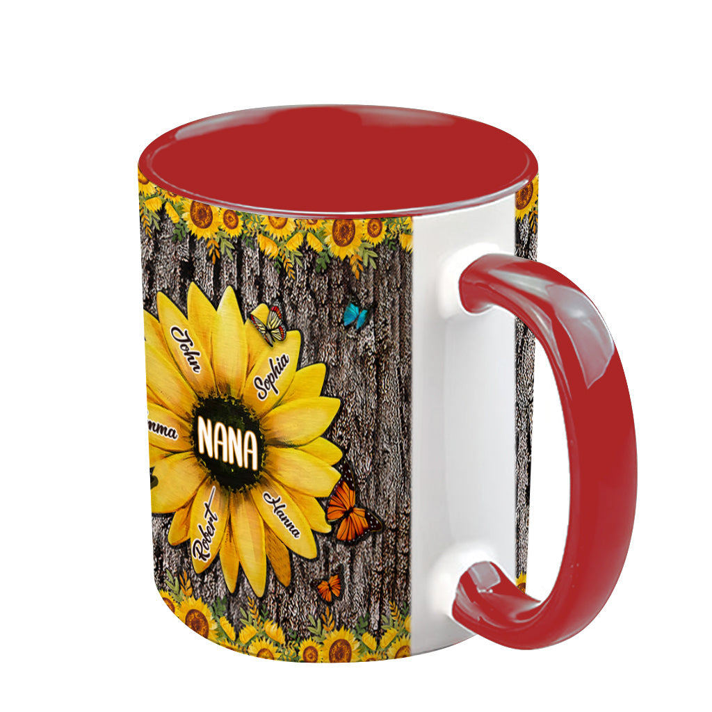 Mug personnalisé « Le jardin de mamie »