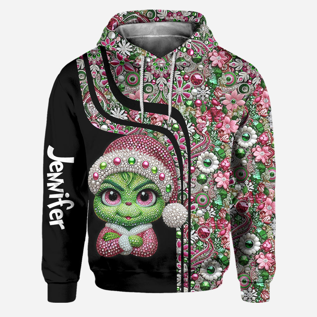 Merry Grinchmas - Personalized Stole Christmas Hoodie and Leggings