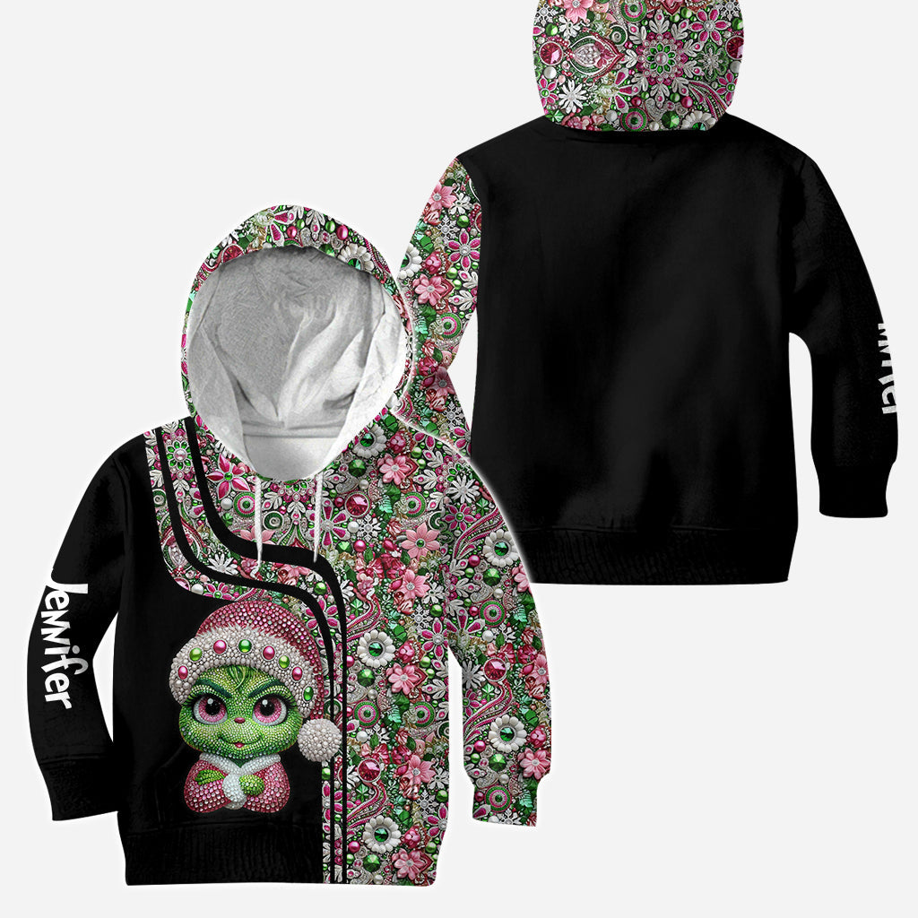Merry Grinchmas - Personalized Stole Christmas Hoodie and Leggings