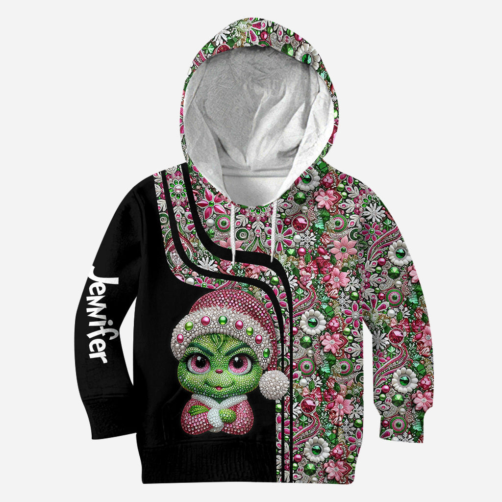 Merry Grinchmas - Personalized Stole Christmas Hoodie and Leggings