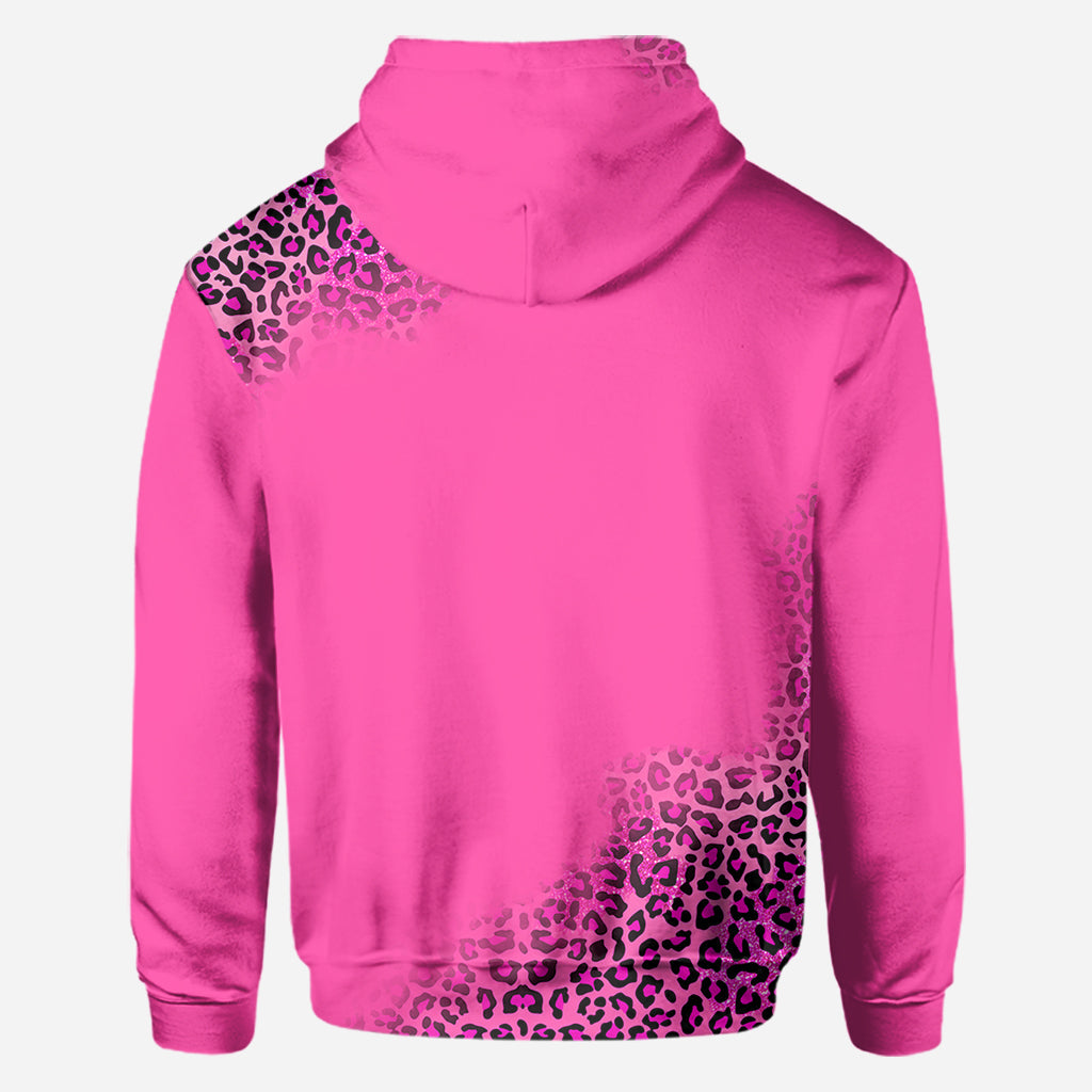 En octobre, on porte du rose - T-shirt intégral de sensibilisation au cancer du sein