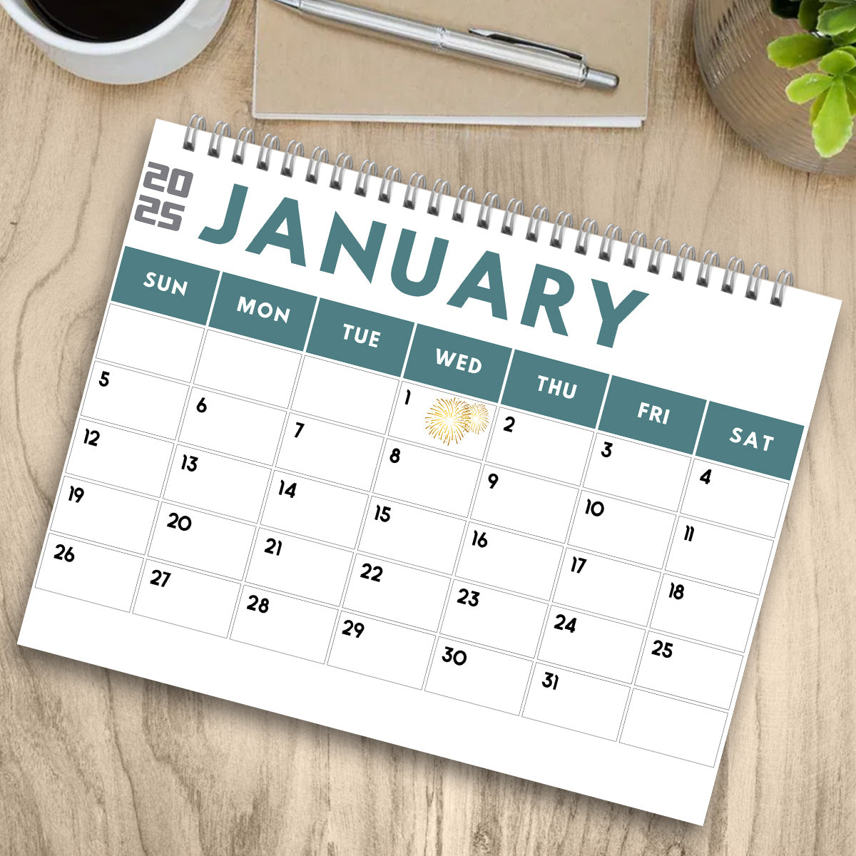 Rolling Dates - Personalized Weed Wall Calendar & Desk Calendar