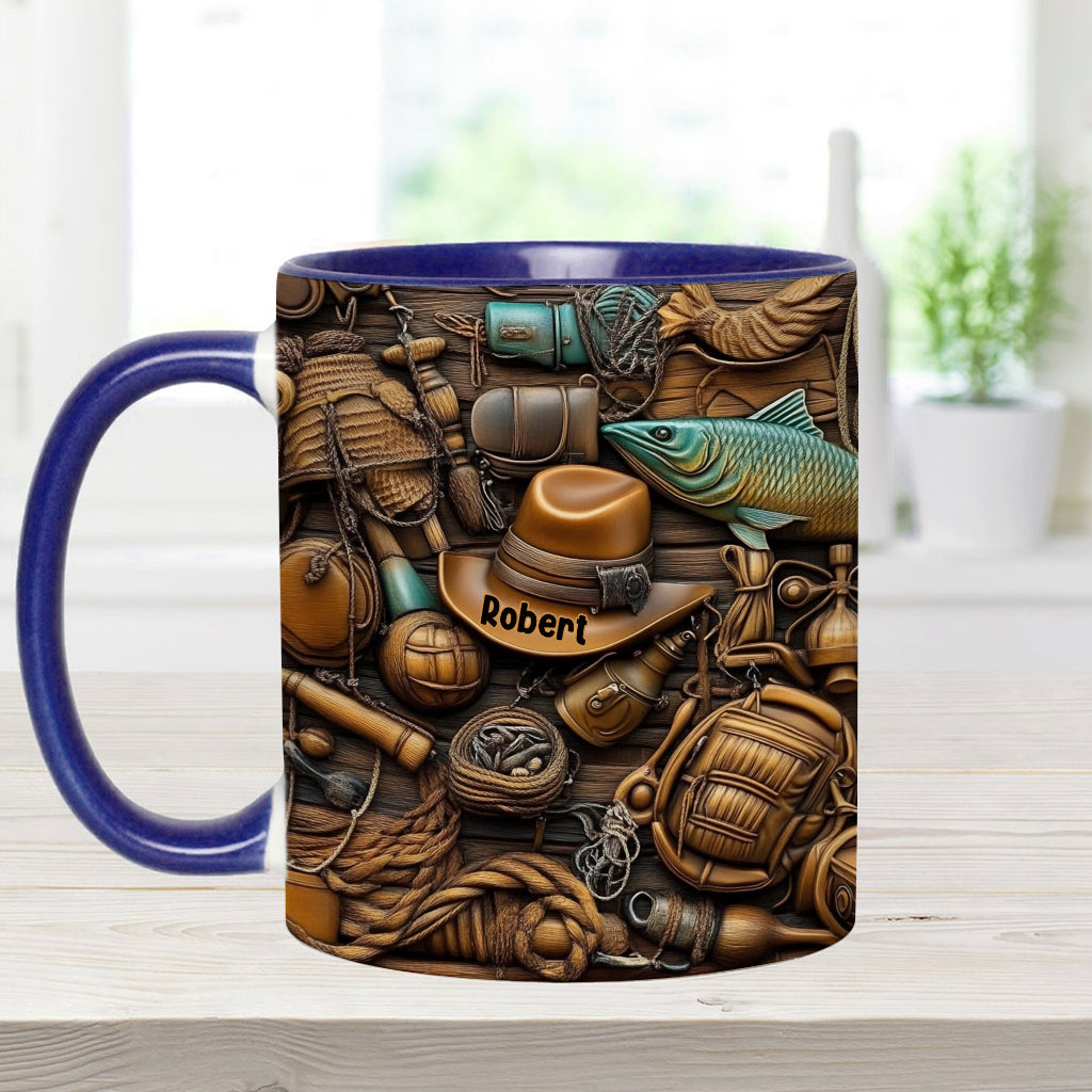 Mug personnalisé « La vie de pêche »