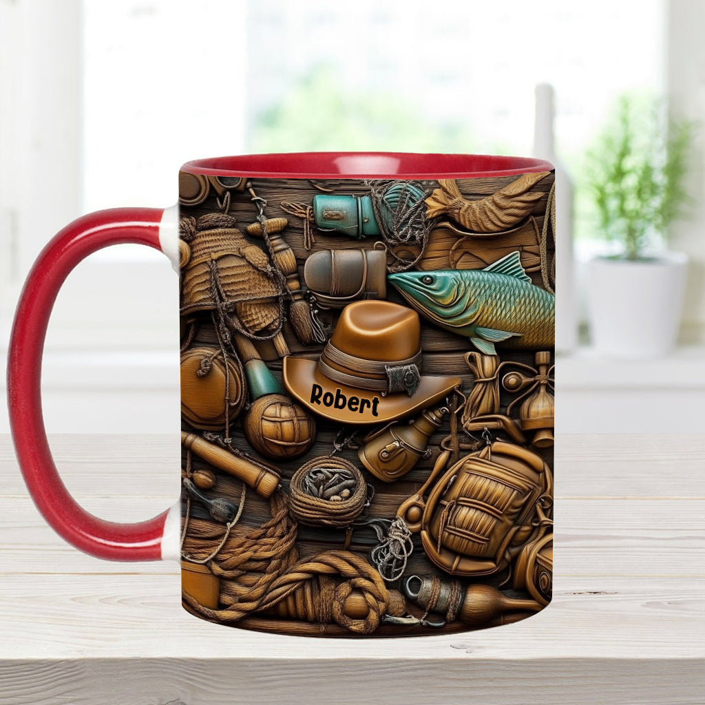 Mug personnalisé « La vie de pêche »